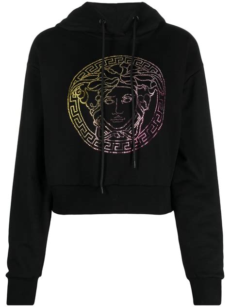 womens versace jumper sale|farfetch Versace hoodie.